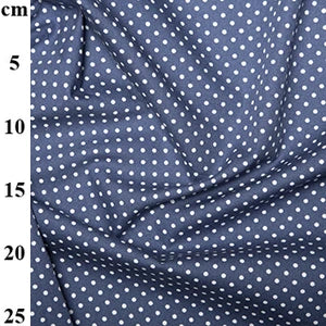 Raquel maxi dress: polka dots cotton poplin