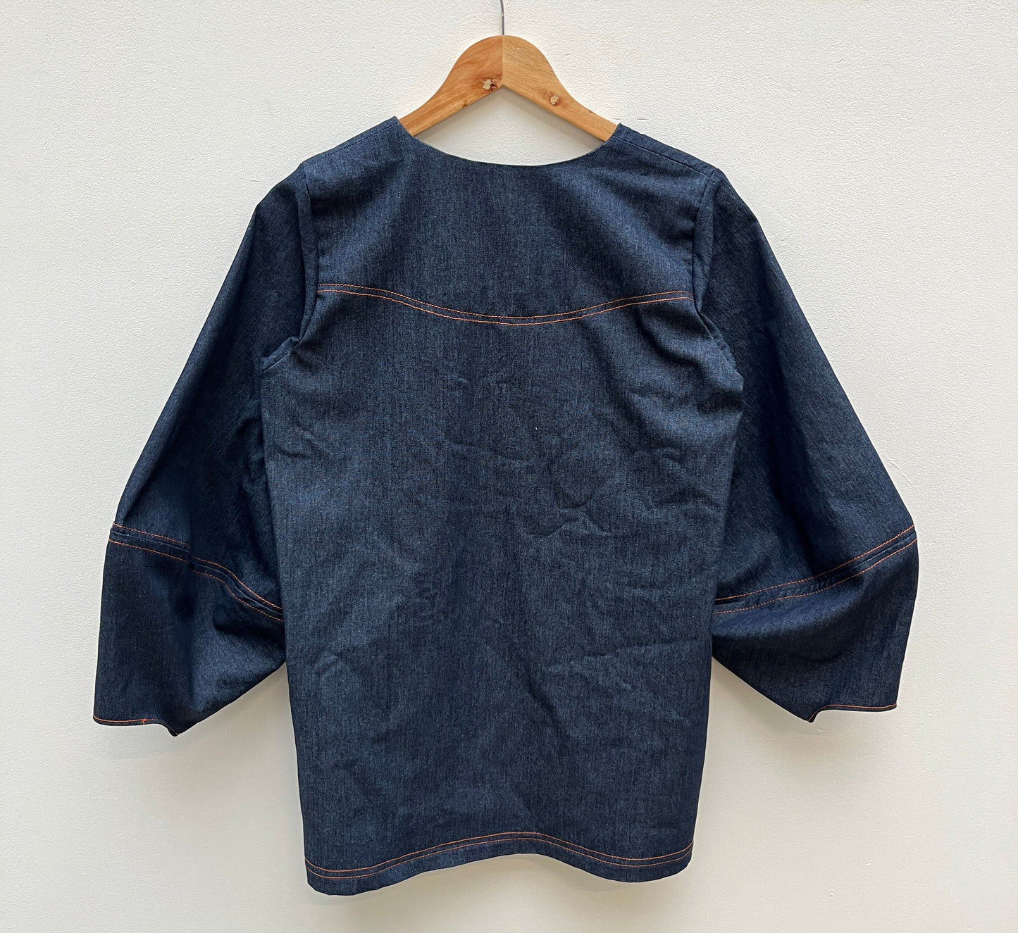 Atlas top: Indigo denim