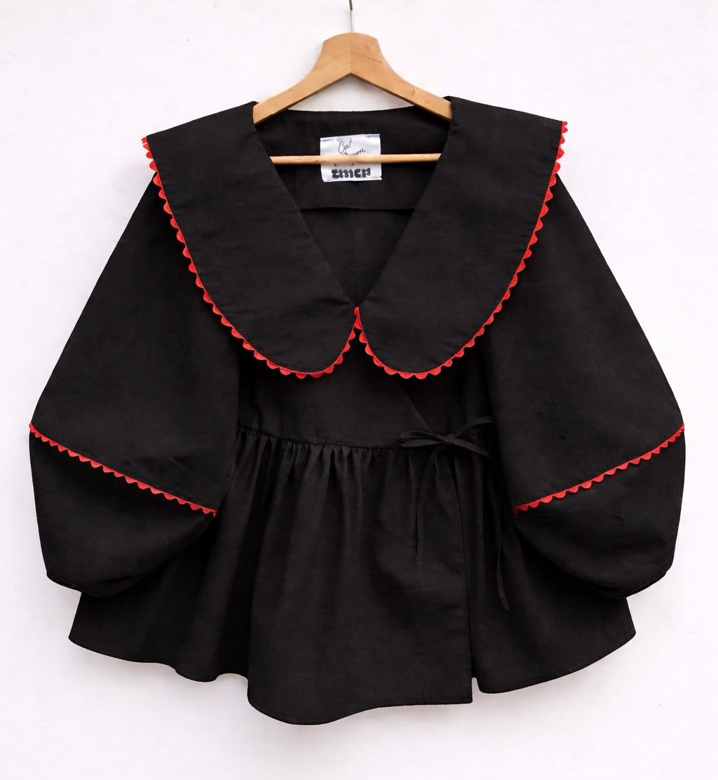 The Cat Patterson Collection: The plain cotton poplin blouse.