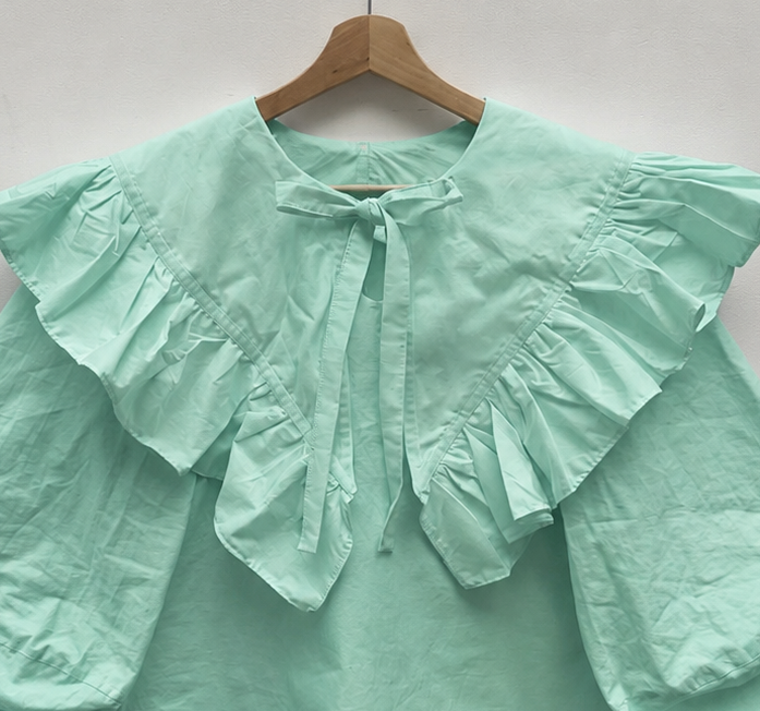 Olivia mini dress: Cotton poplin