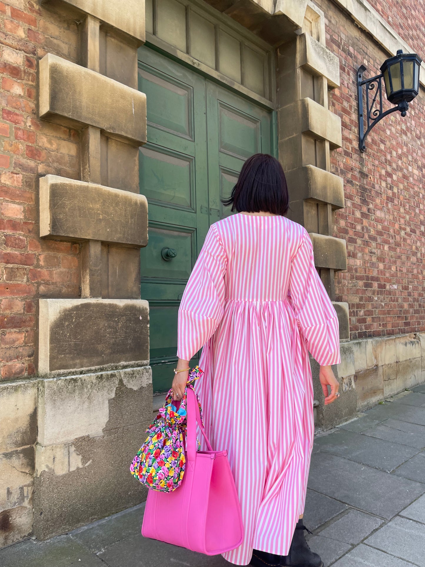 Cat Patterson Collection: The pink maxi dress.