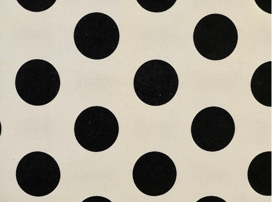 DALI MINI DRESS: Limited edition Polka dot denim.