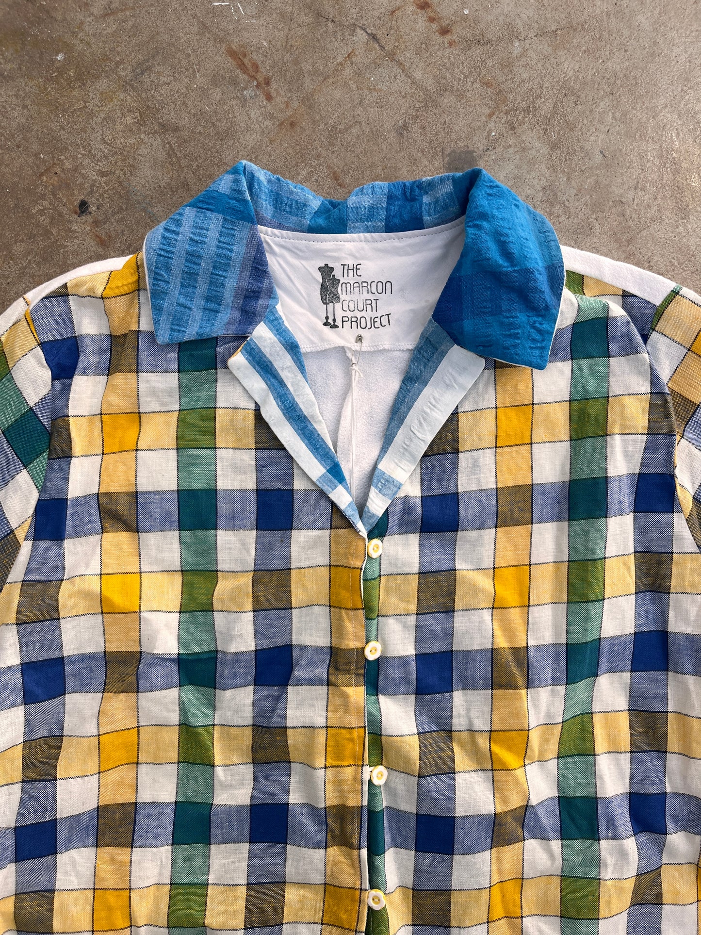 Harry Shirt: Blue picnic
