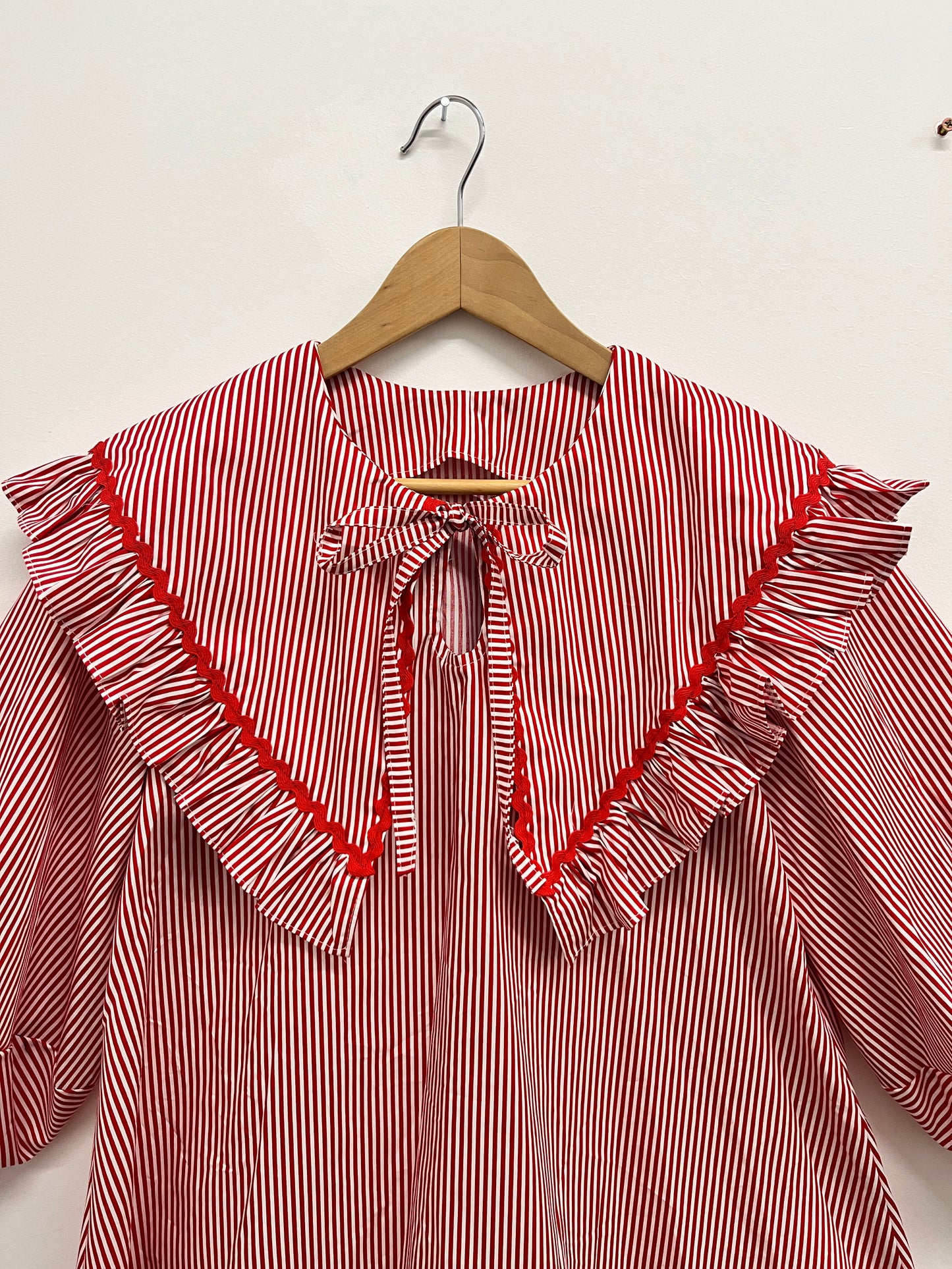 OLIVIA BLOUSE: Printed coton poplin