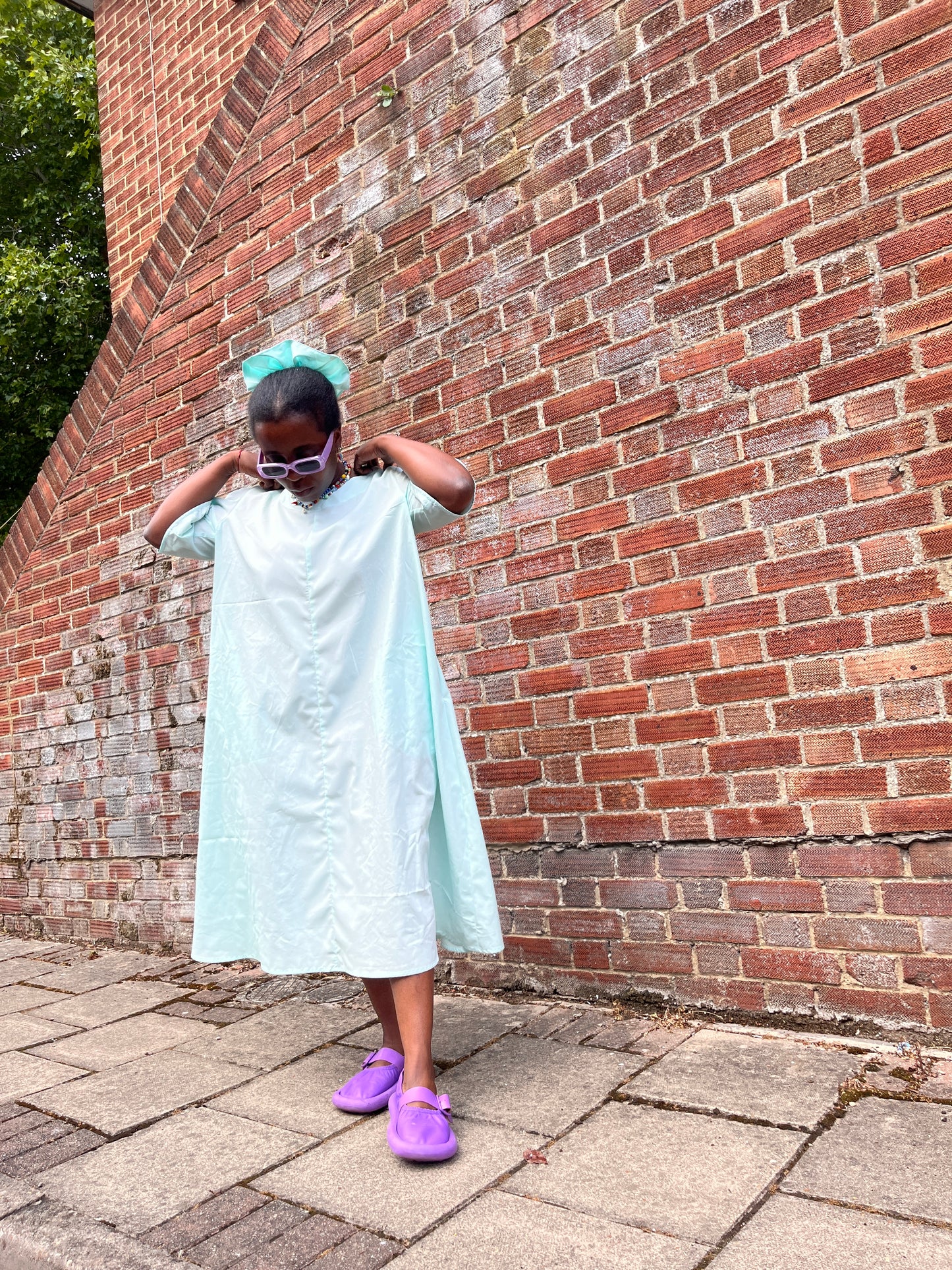 MACARENA DRESS: Cotton poplin