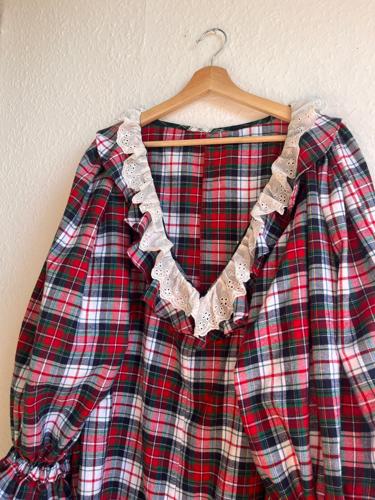 LAURA BLOUSE: John Louden Brushed cotton