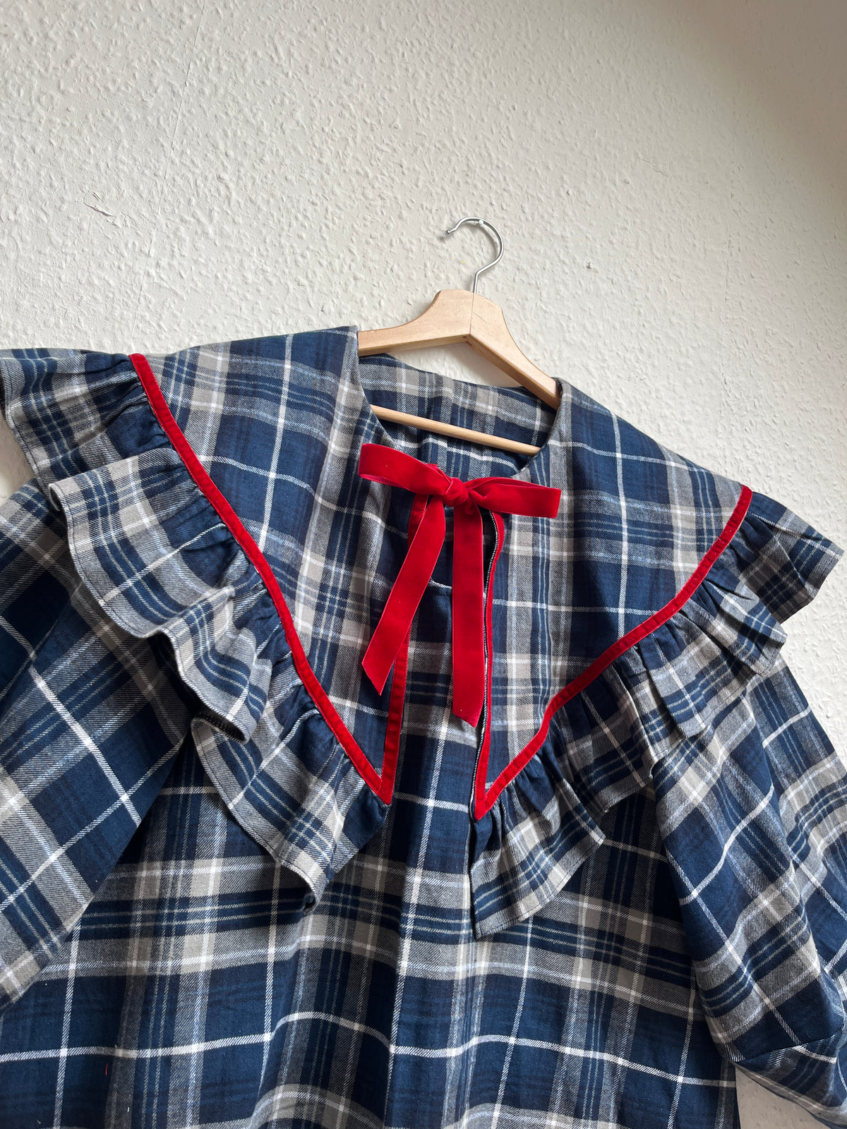 OLIVIA MINI DRESS: John Louden Brushed cotton collection.