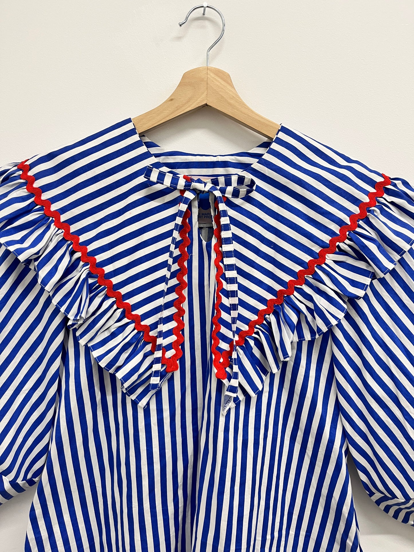OLIVIA BLOUSE: Printed coton poplin