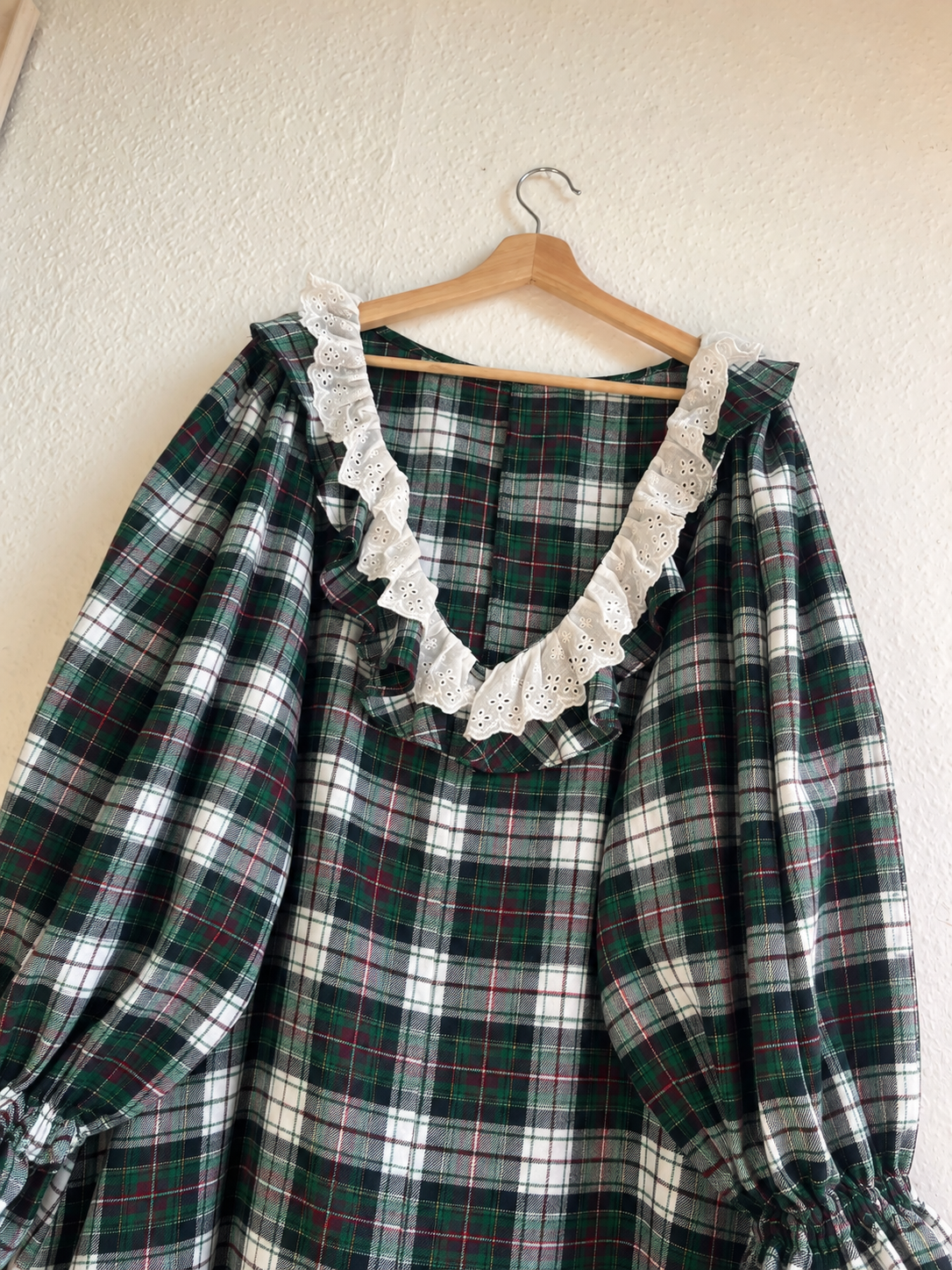 LAURA BLOUSE: John Louden Brushed cotton