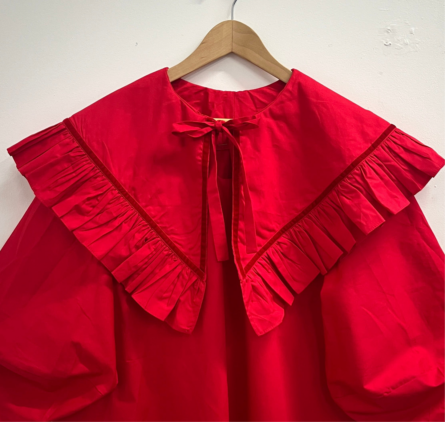 Olivia mini dress: Cotton poplin