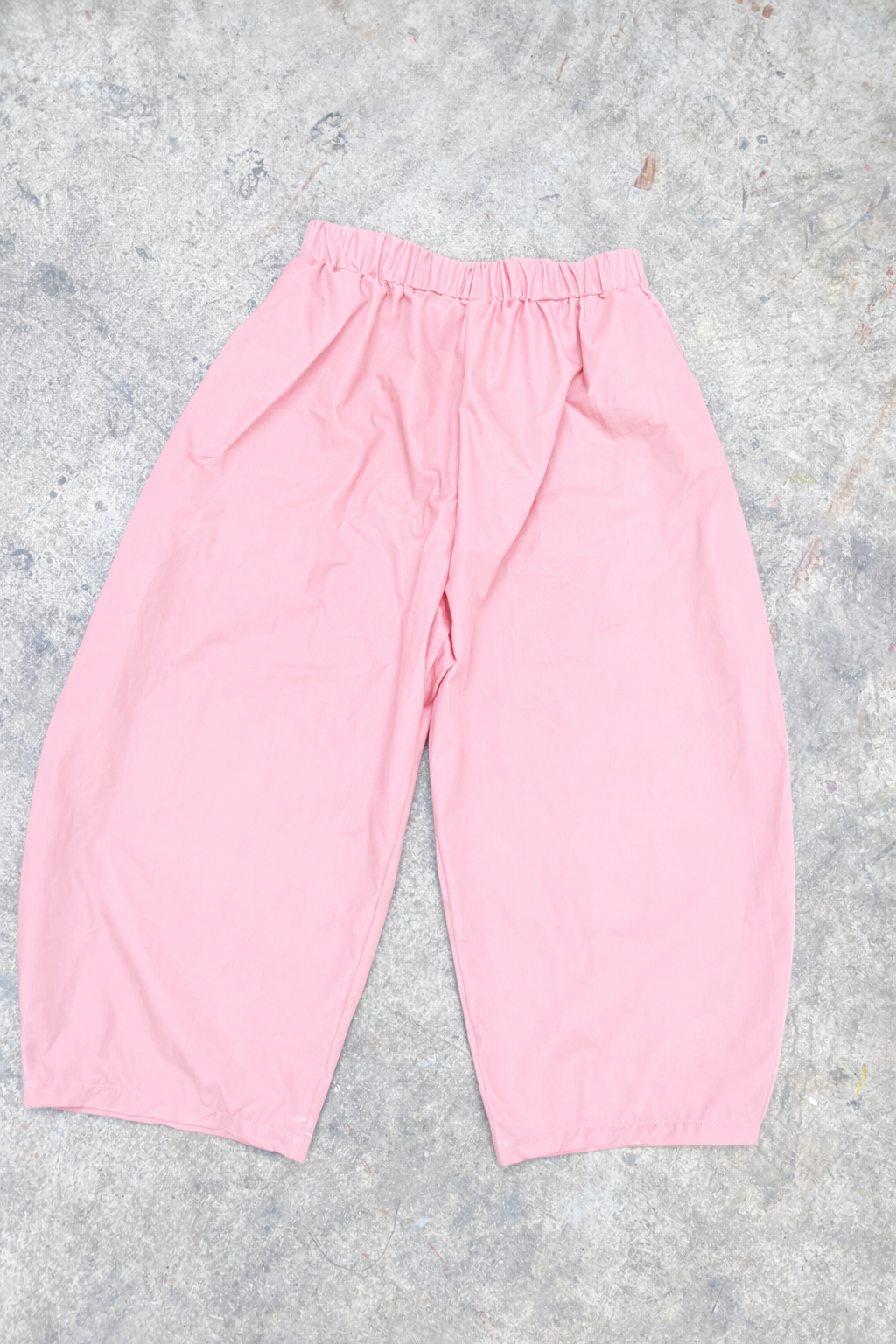 Roser trousers: plain cotton poplin