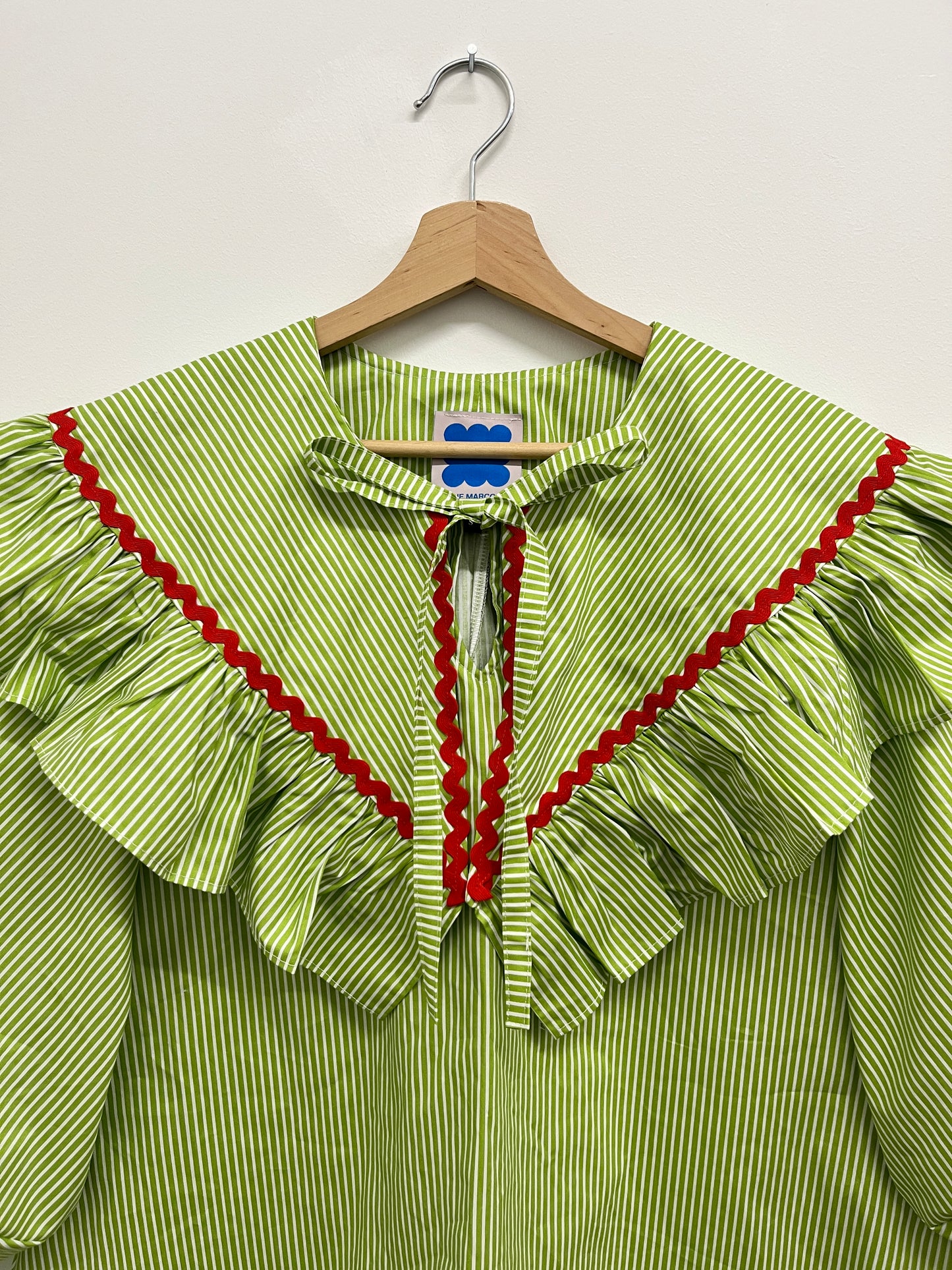 OLIVIA BLOUSE: Printed coton poplin