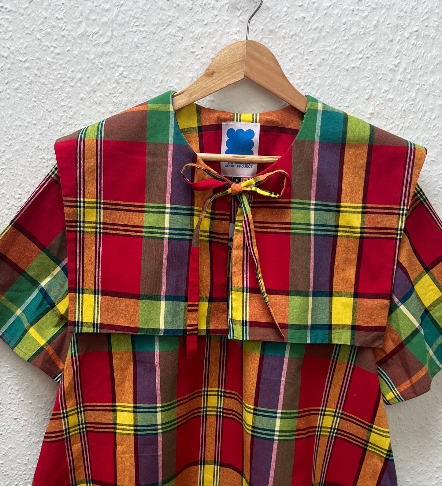 Dali dress: 100% cotton madras