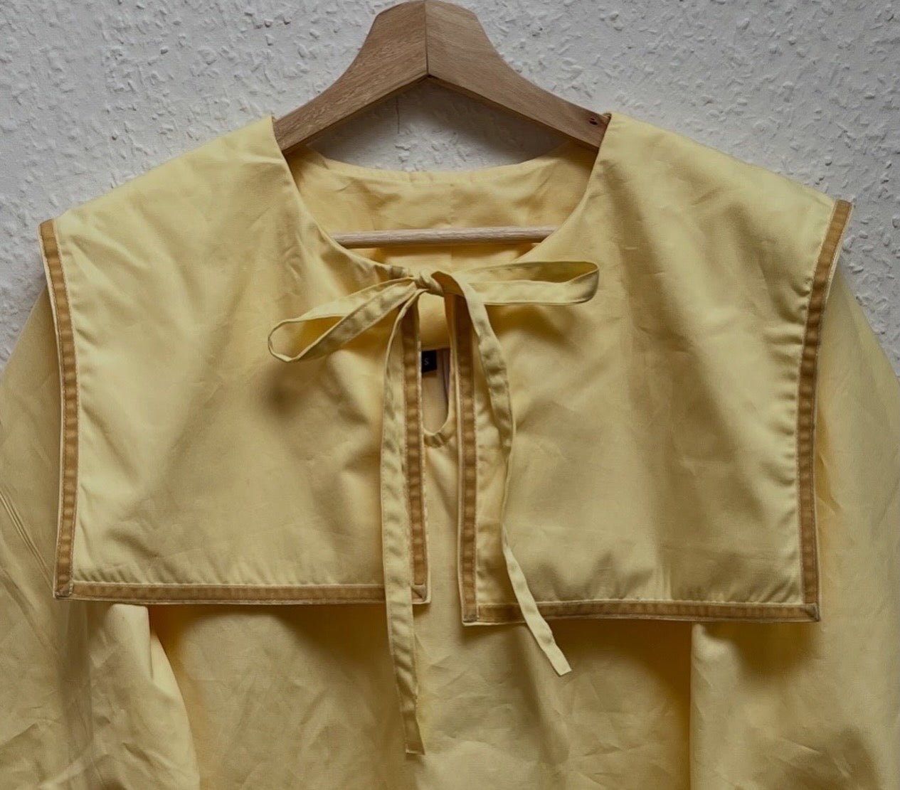 DALI BLOUSE: Plain coton poplin