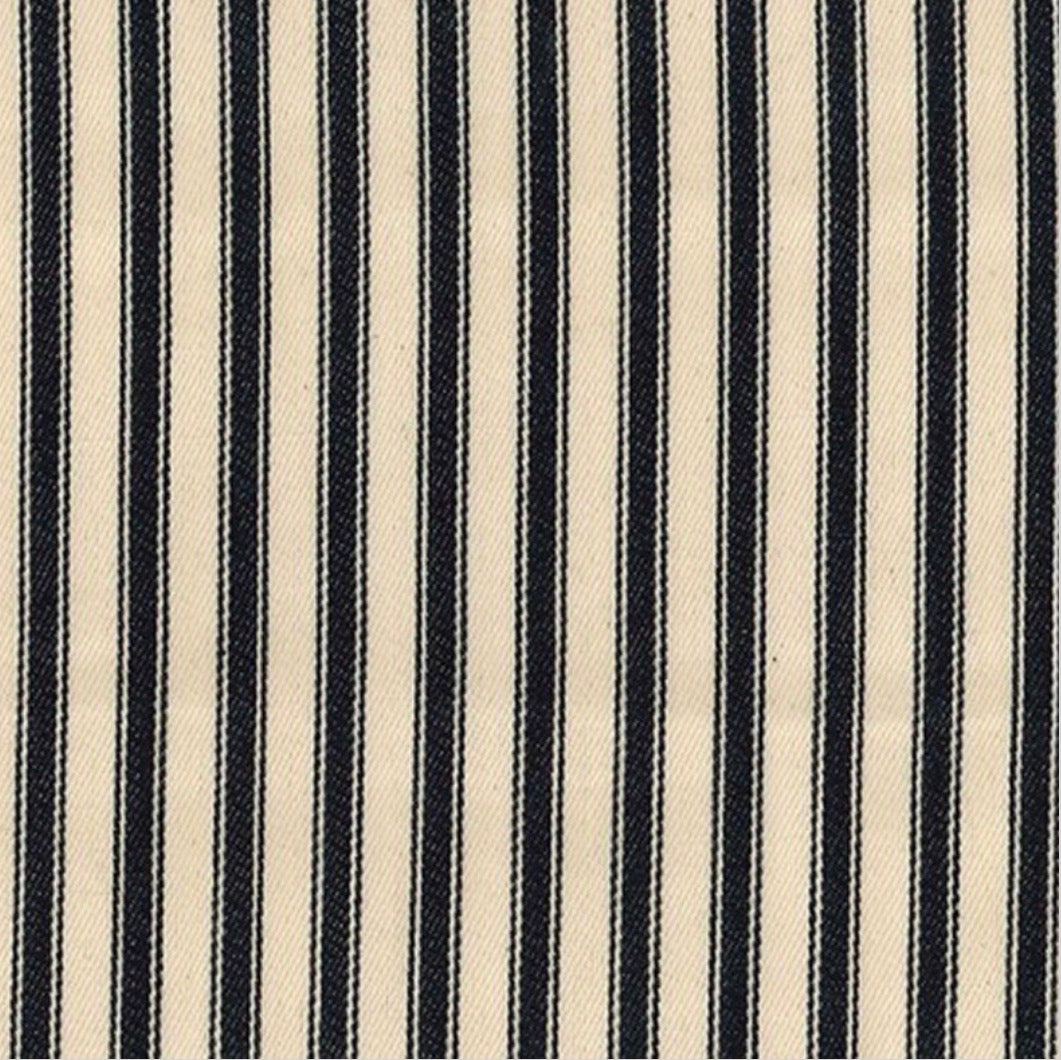 DALI Blouse: Ticking stripes canvas.