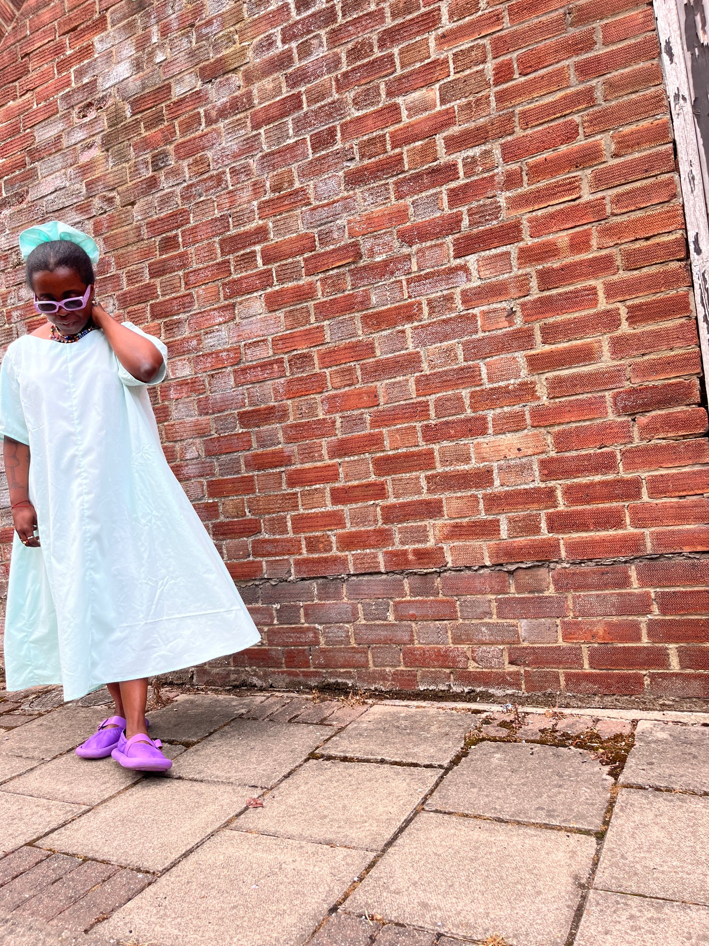MACARENA DRESS: Cotton poplin