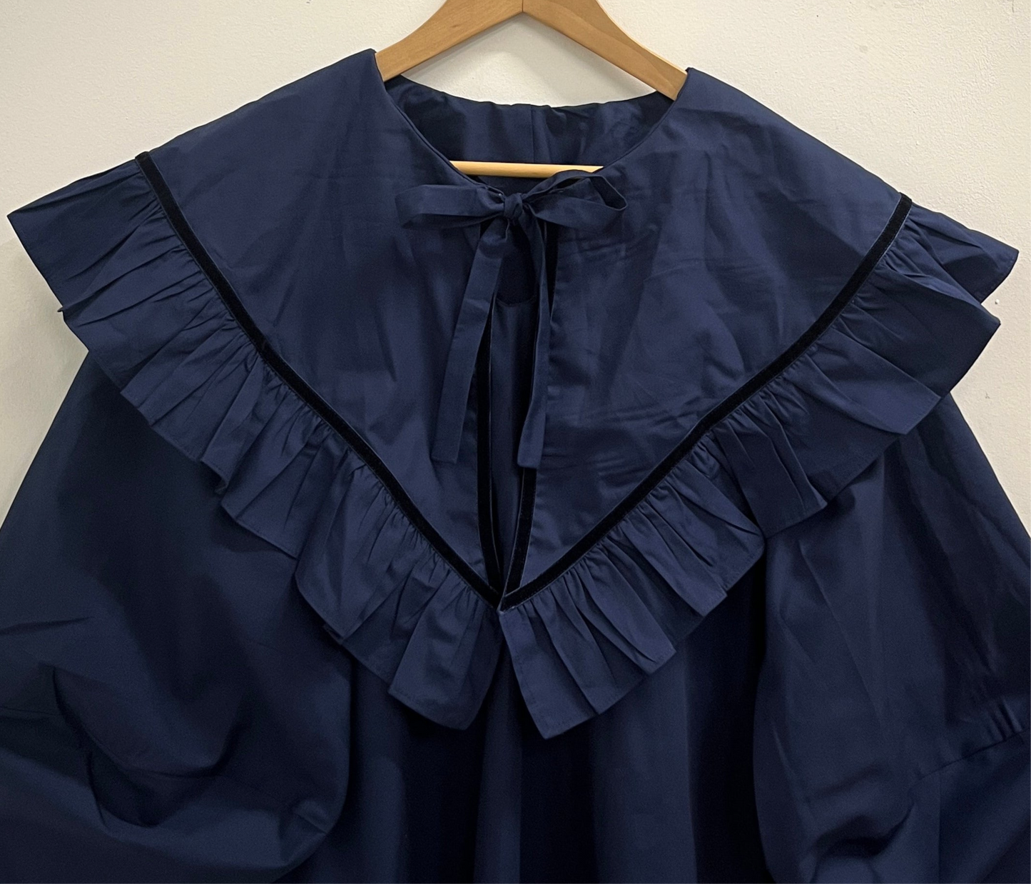 Olivia mini dress: Cotton poplin
