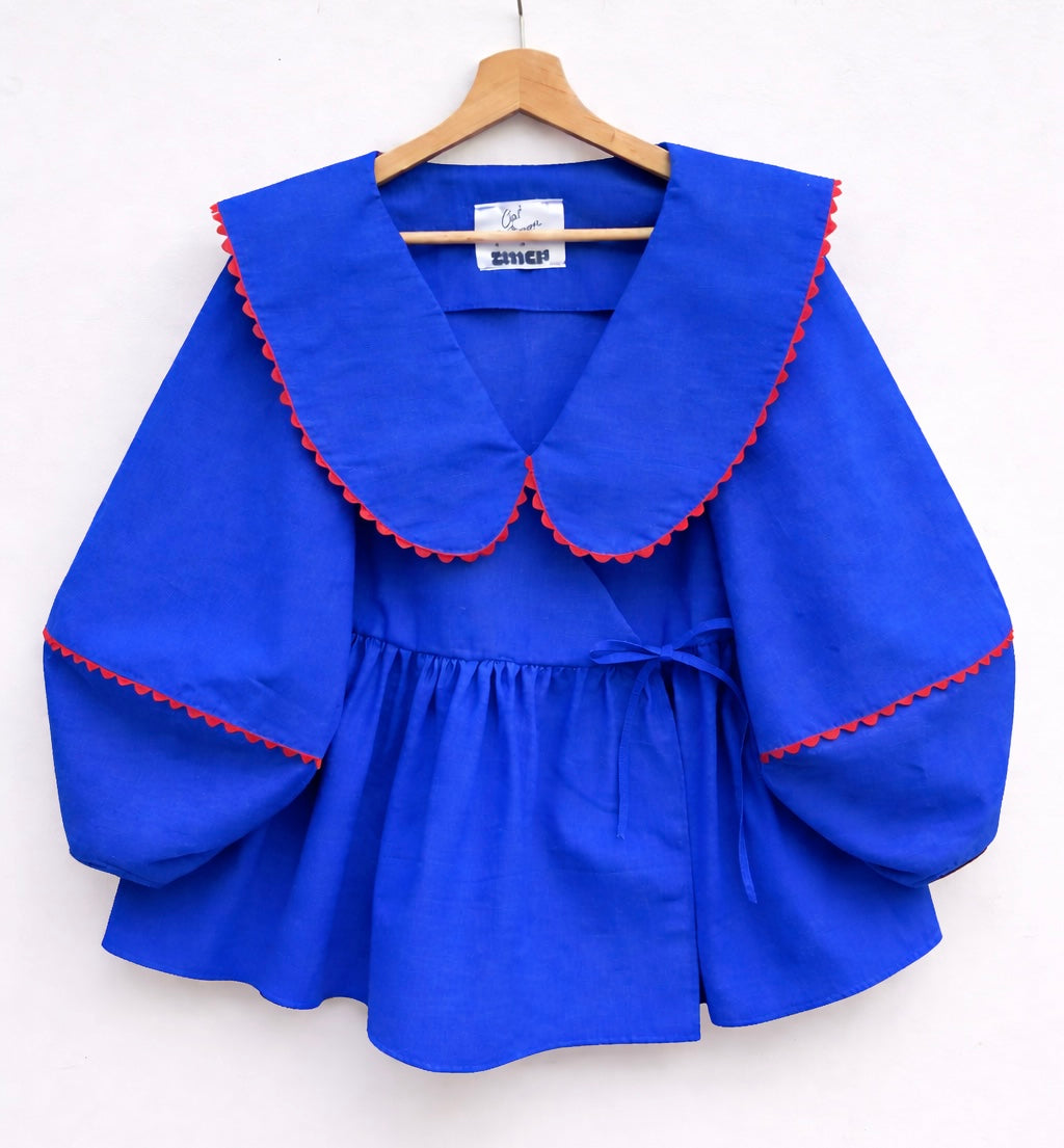 The Cat Patterson Collection: The plain cotton poplin blouse.