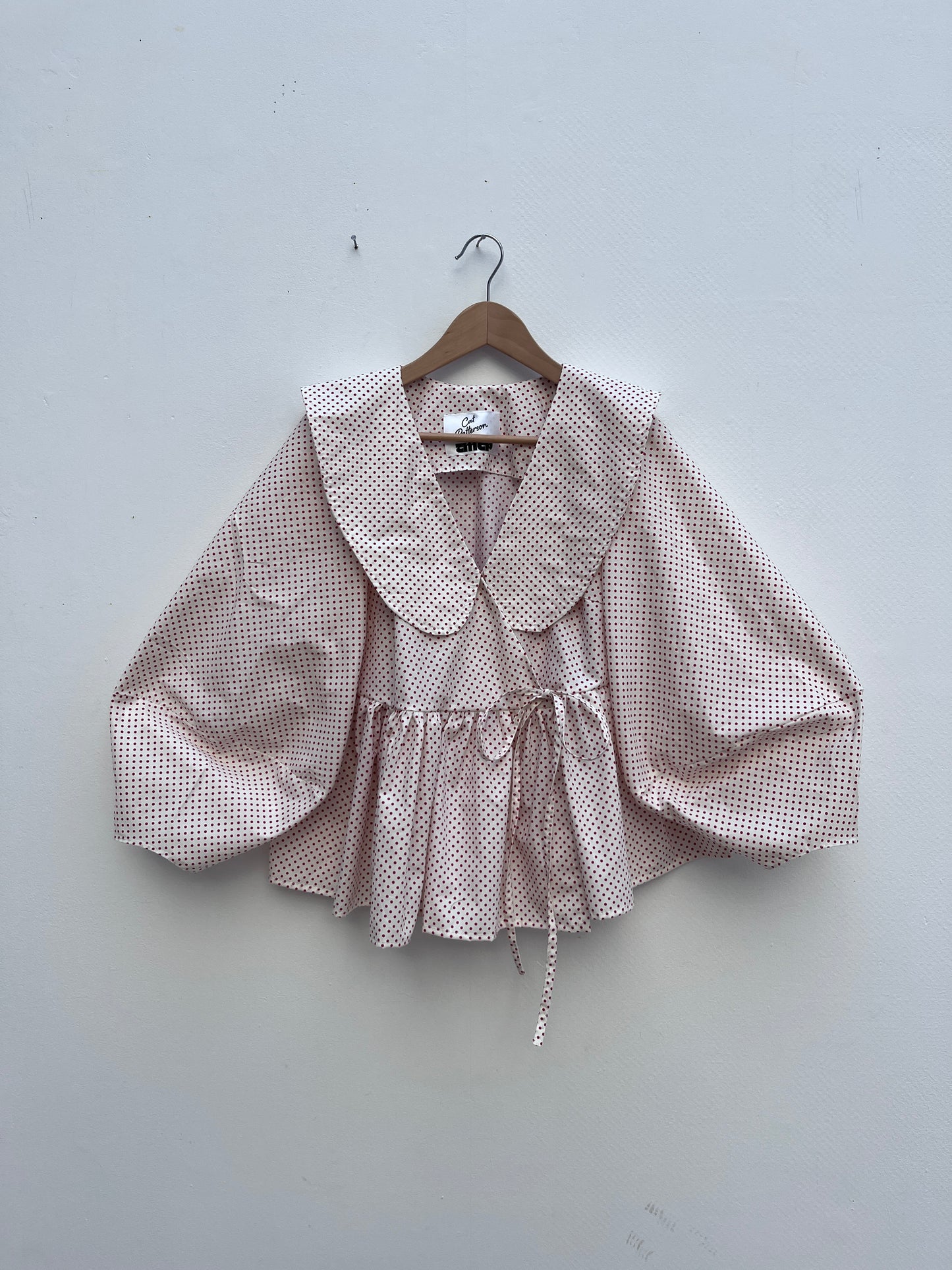 The Cat Patterson Collection: The printed cotton poplin blouse.