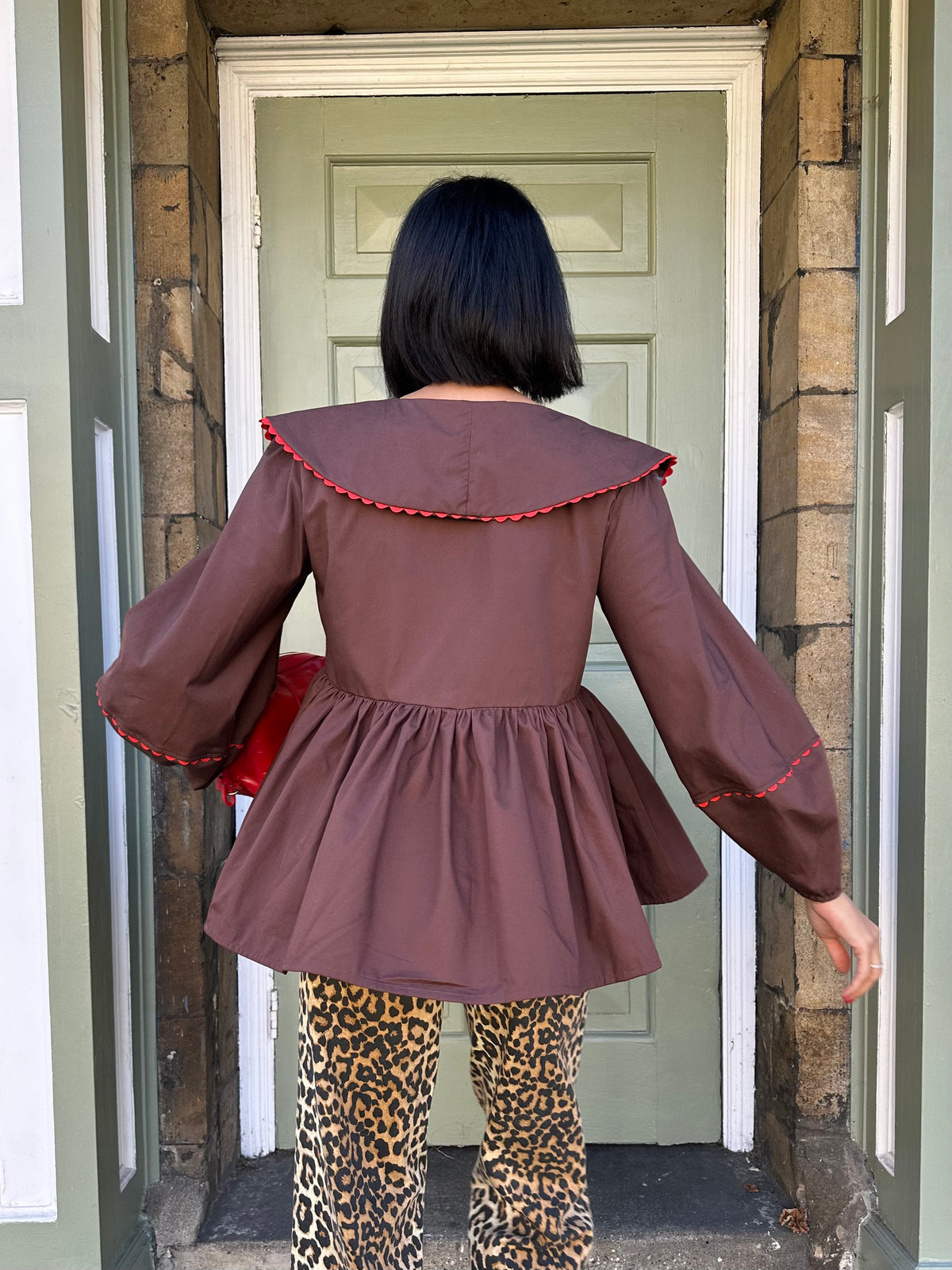 The Cat Baxter Collection: The plain cotton poplin blouse.