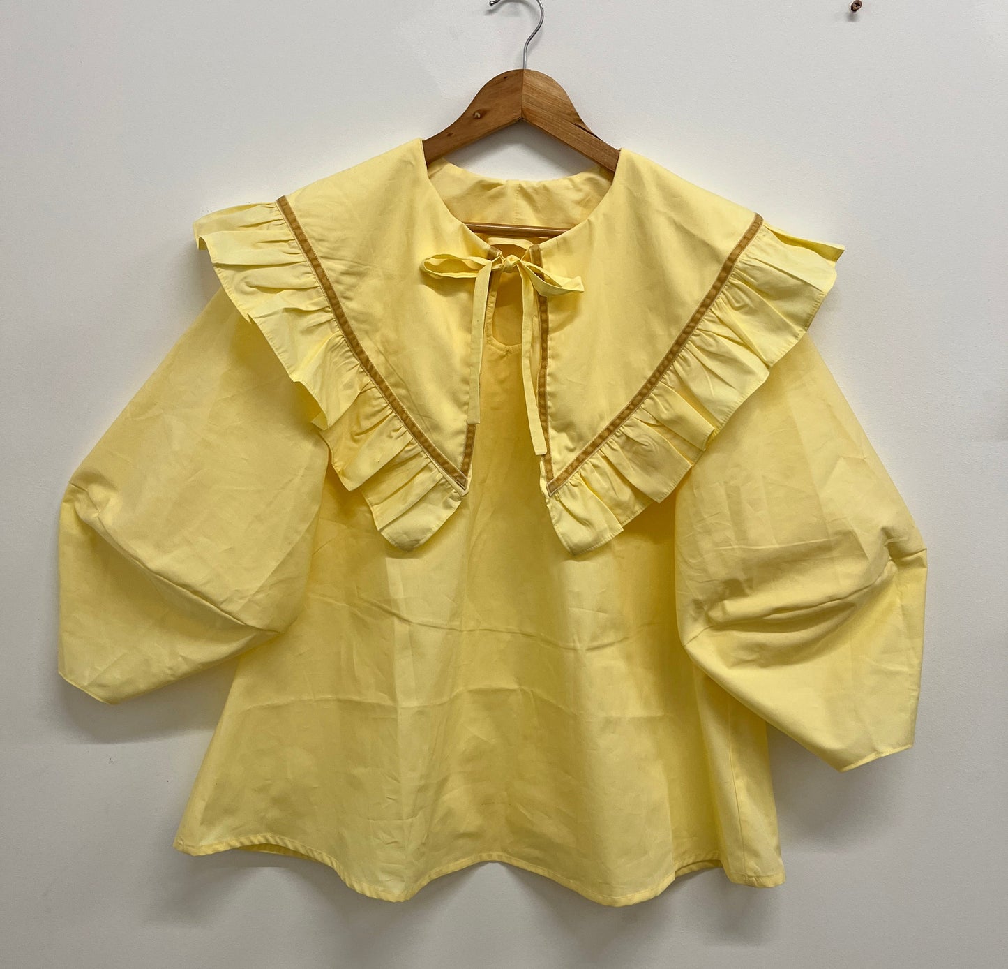 OLIVIA BLOUSE: Plain coton poplin