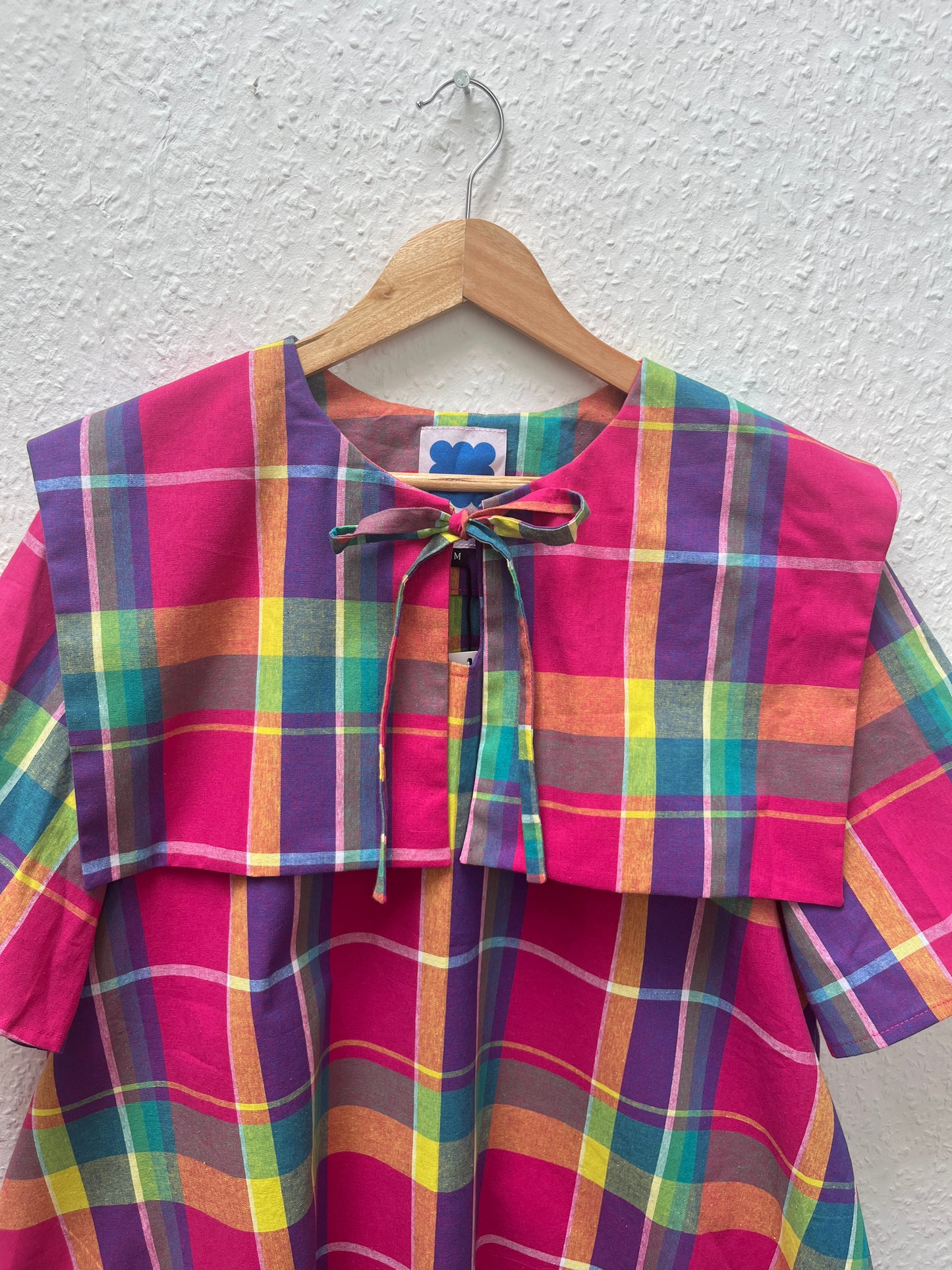 Dali dress: 100% cotton madras