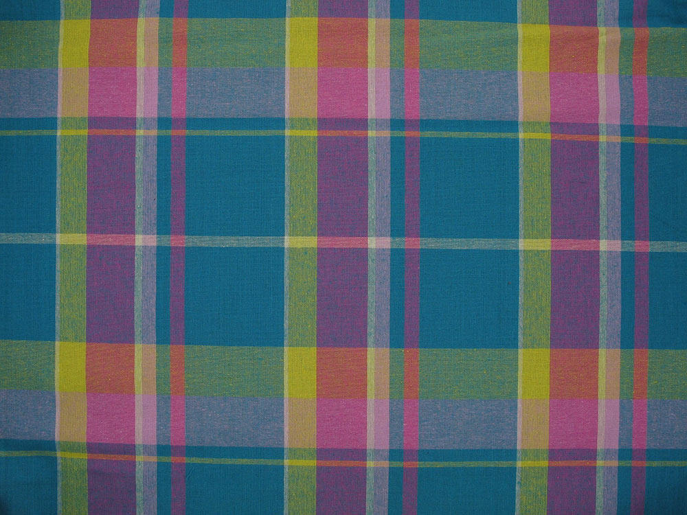Dali dress: 100% cotton madras
