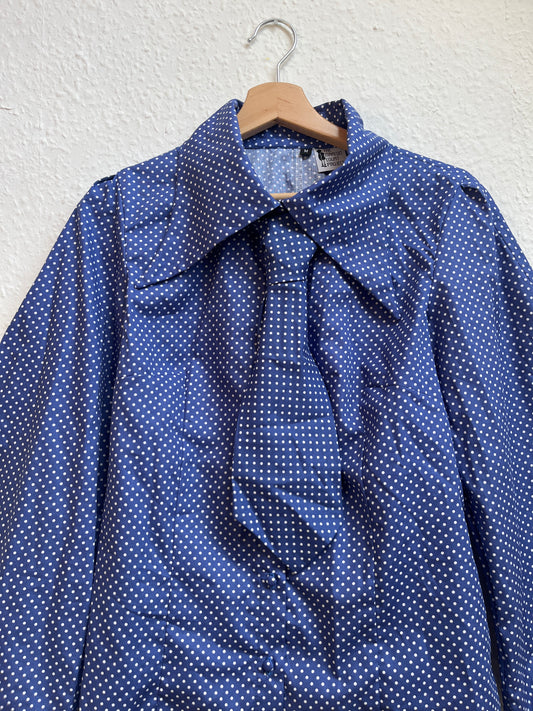 SOFIA BLOUSE: Printed cotton poplin.
