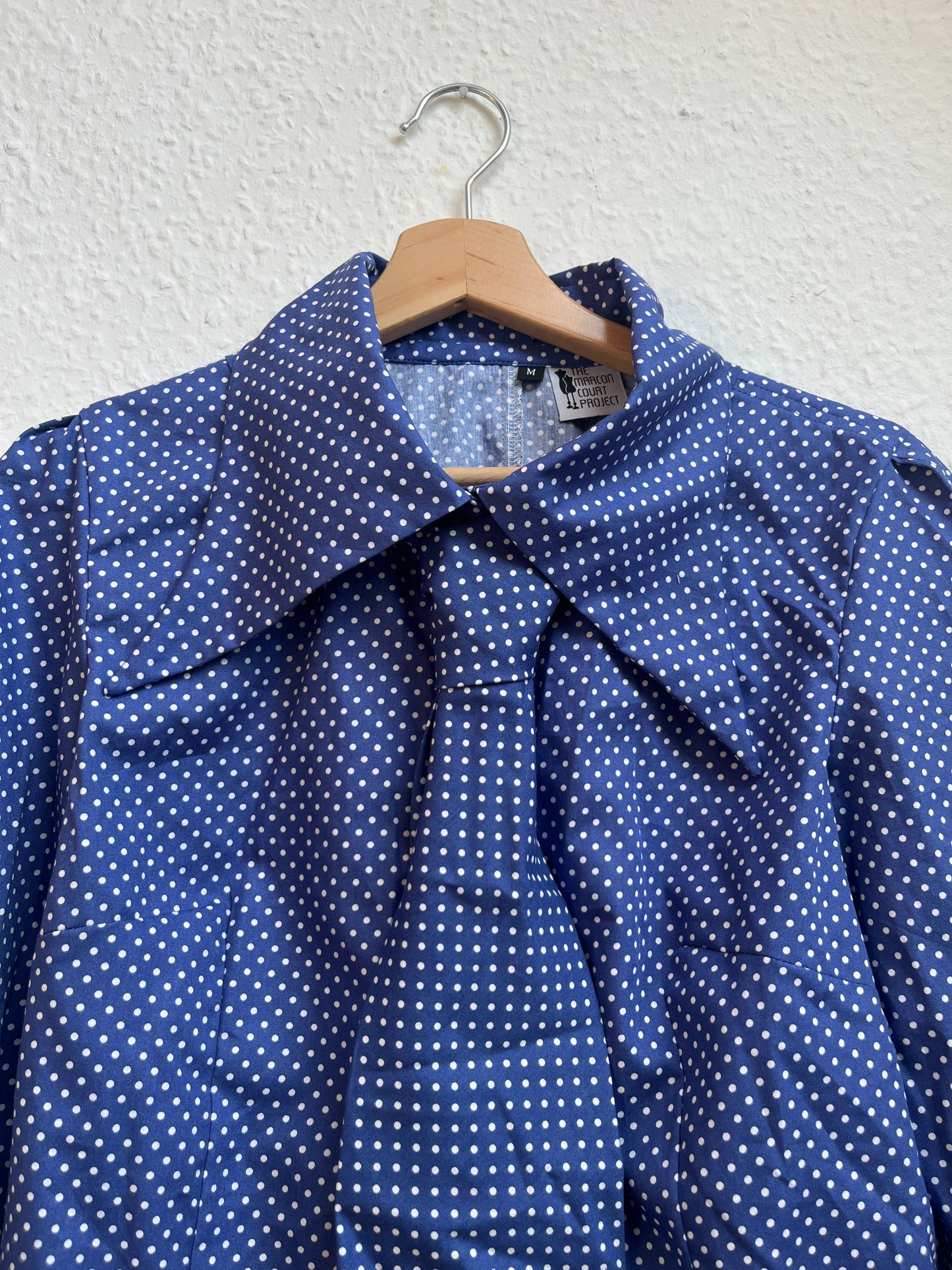 SOFIA BLOUSE: Printed cotton poplin.