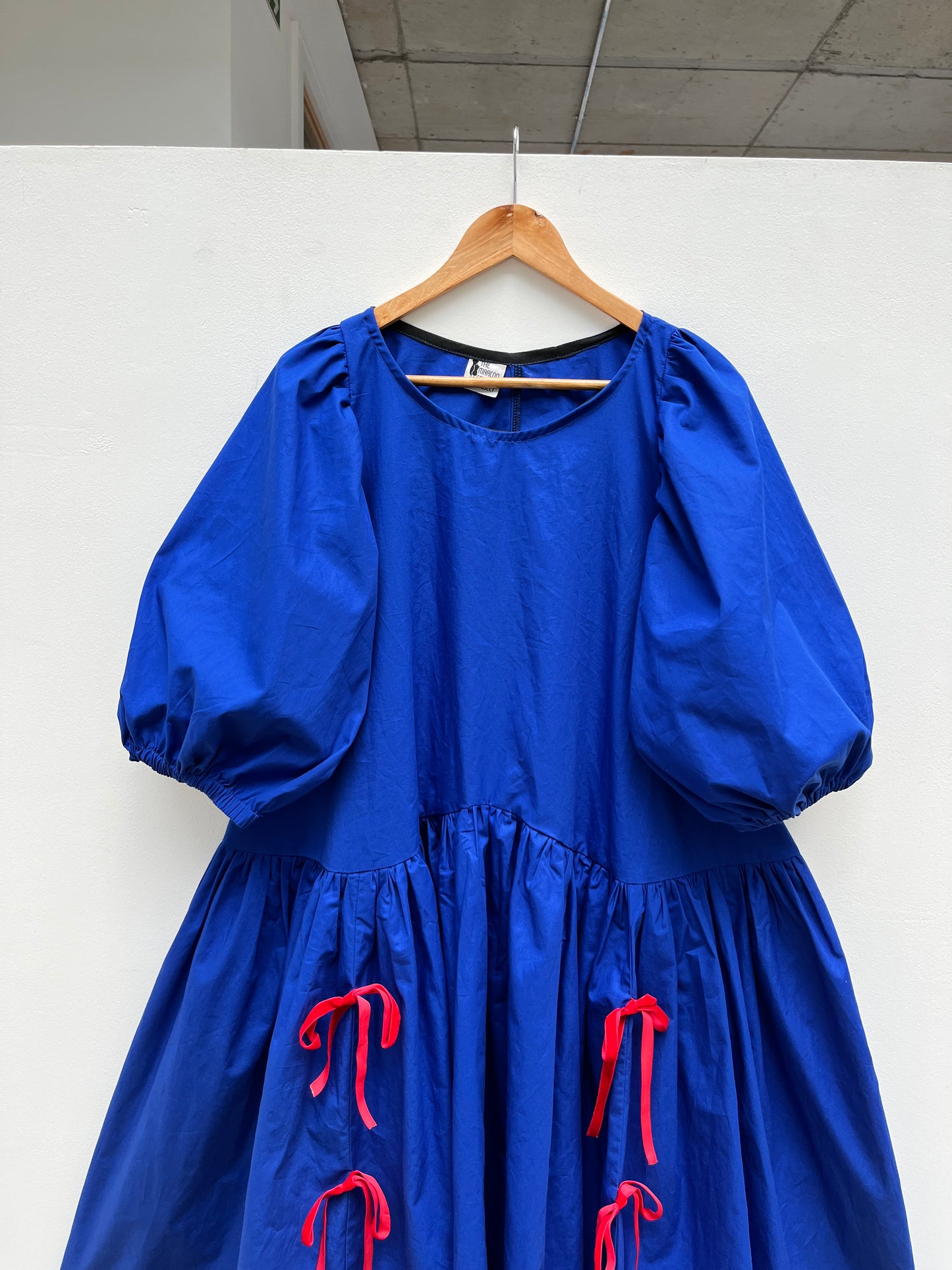 Carmen dress: Cotton poplin