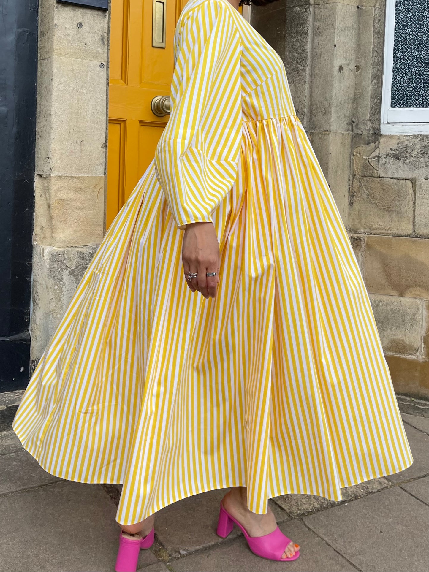 Cat Patterson Collection: The yellow maxi dress.