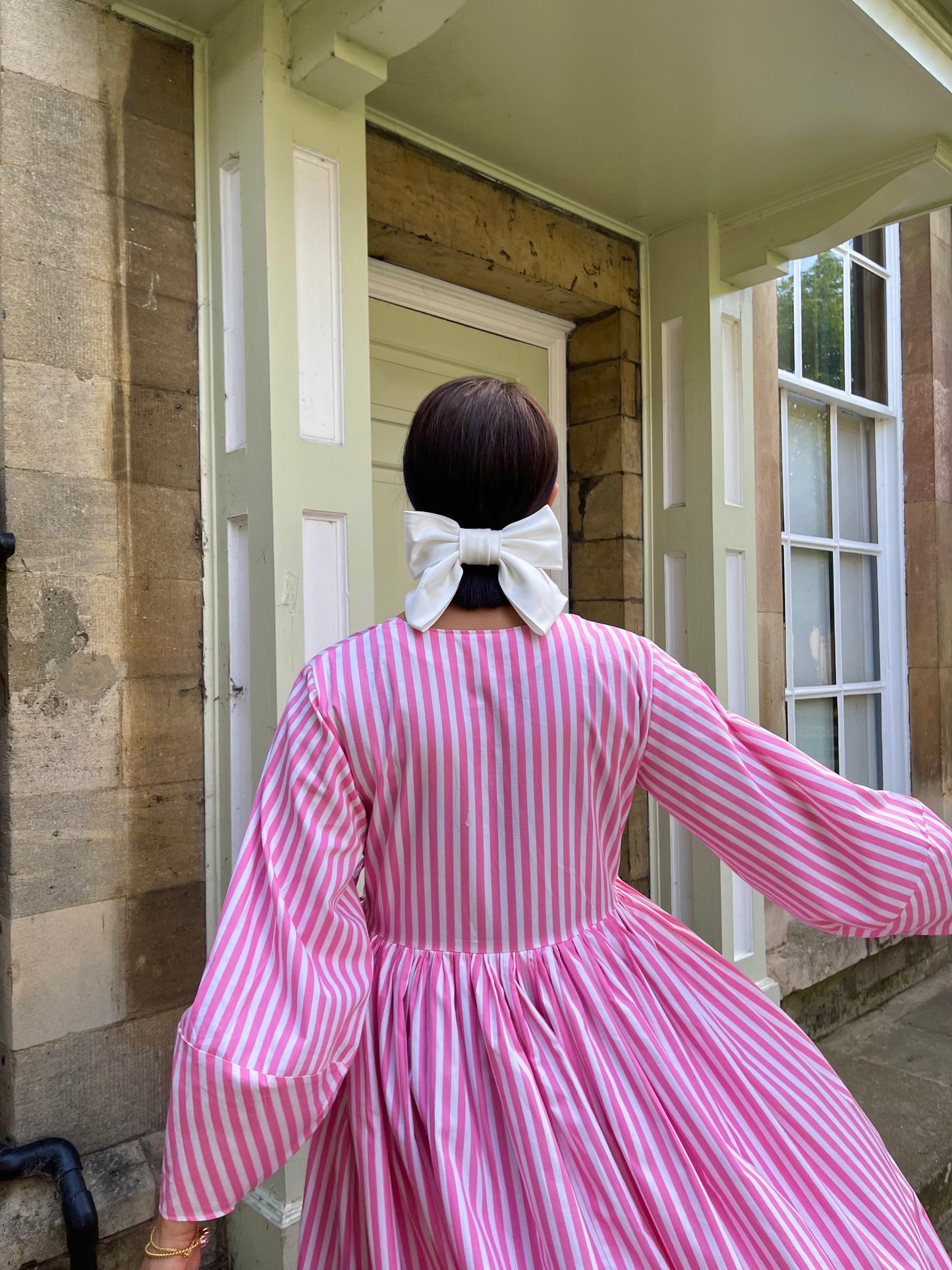 Cat Patterson Collection: The pink maxi dress.