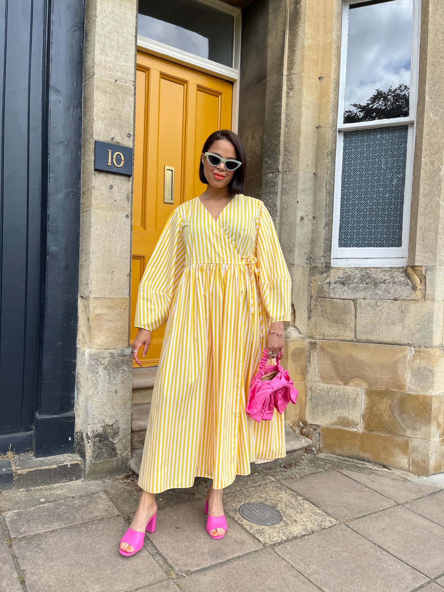 Cat Patterson Collection: The yellow maxi dress.