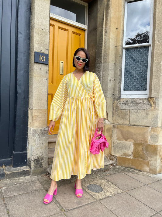 Cat Patterson Collection: The yellow maxi dress.