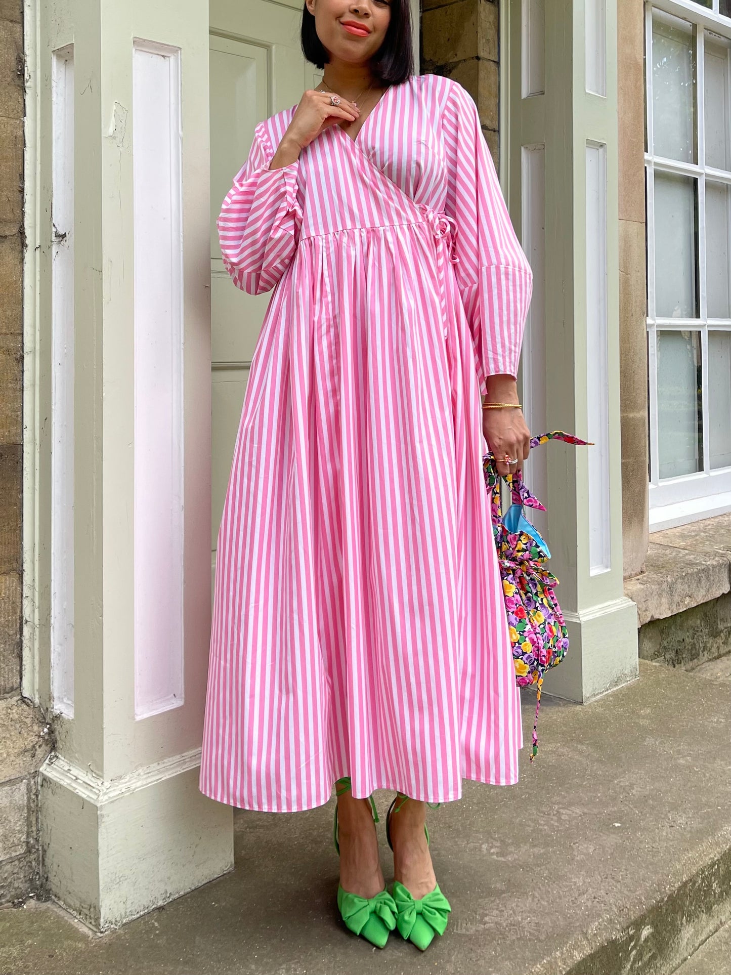 Cat Patterson Collection: The pink maxi dress.