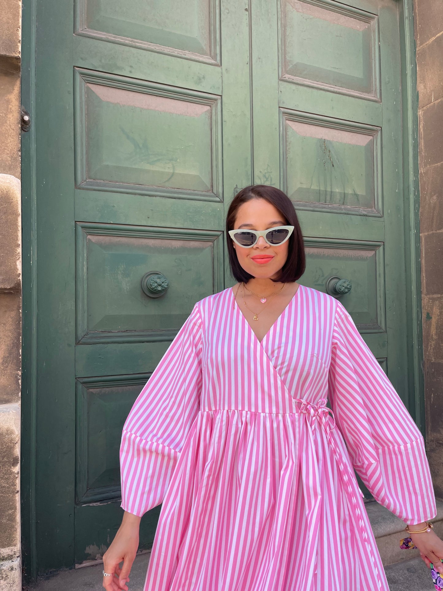 Cat Patterson Collection: The pink maxi dress.