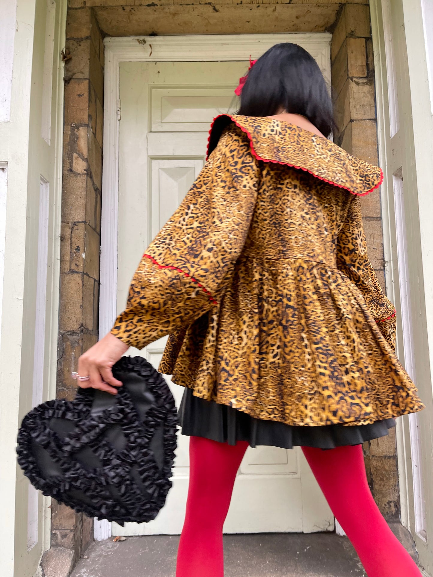 The Cat Patterson Collection: The leopard print blouse.