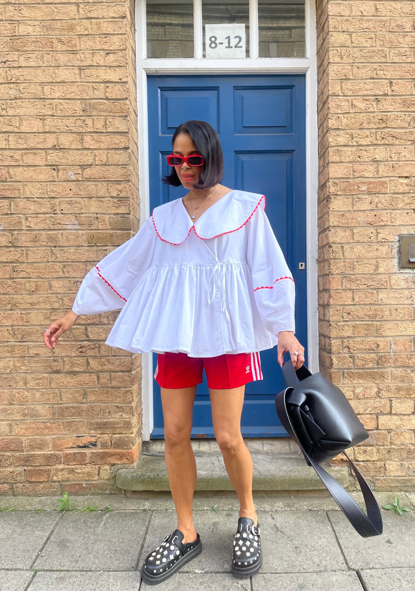 The Cat Patterson Collection: The plain cotton poplin blouse.