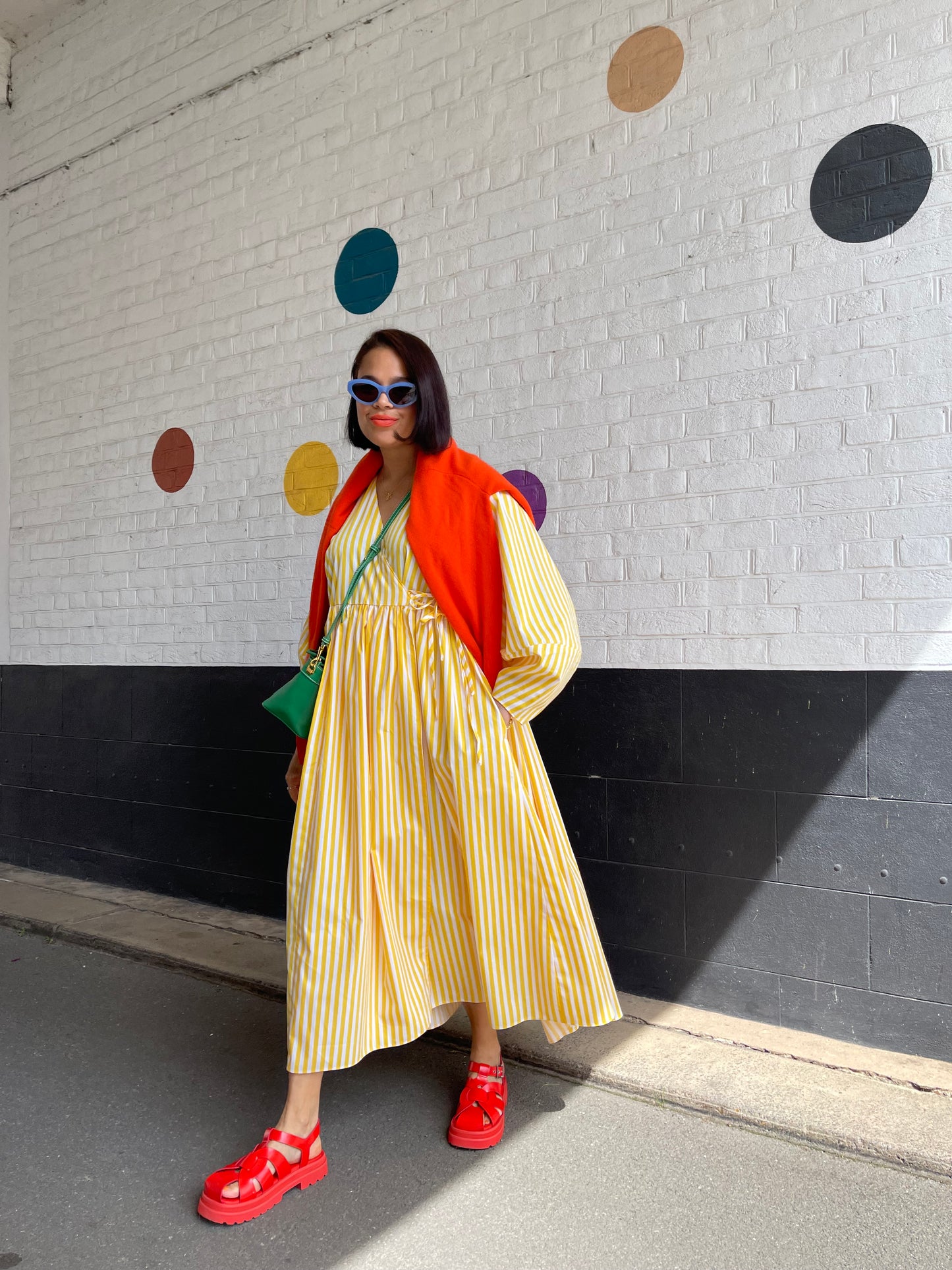 Cat Patterson Collection: The yellow maxi dress.