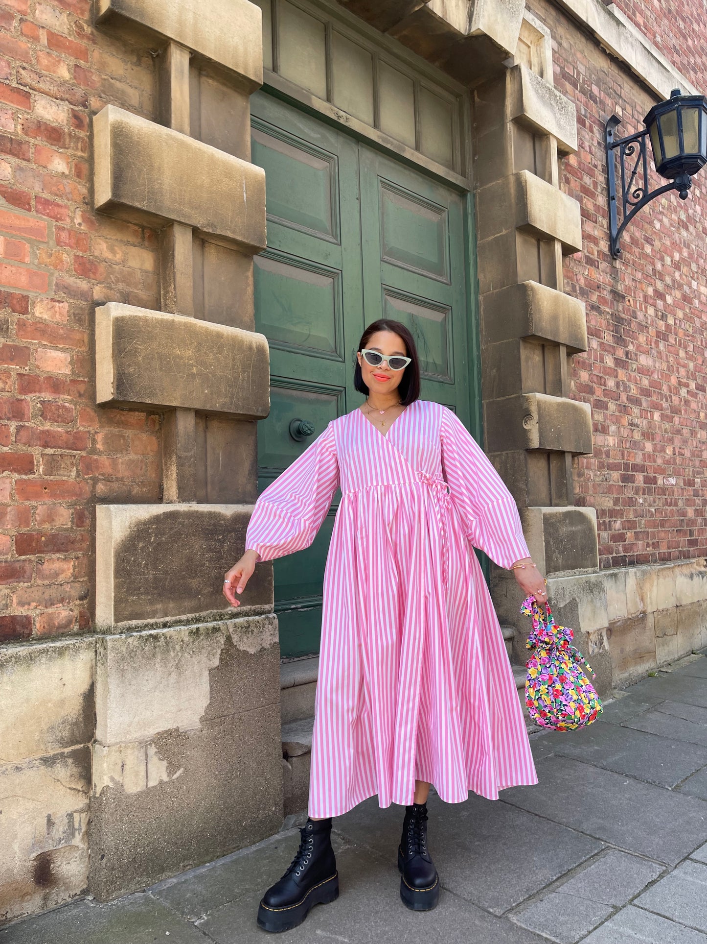 Cat Patterson Collection: The pink maxi dress.