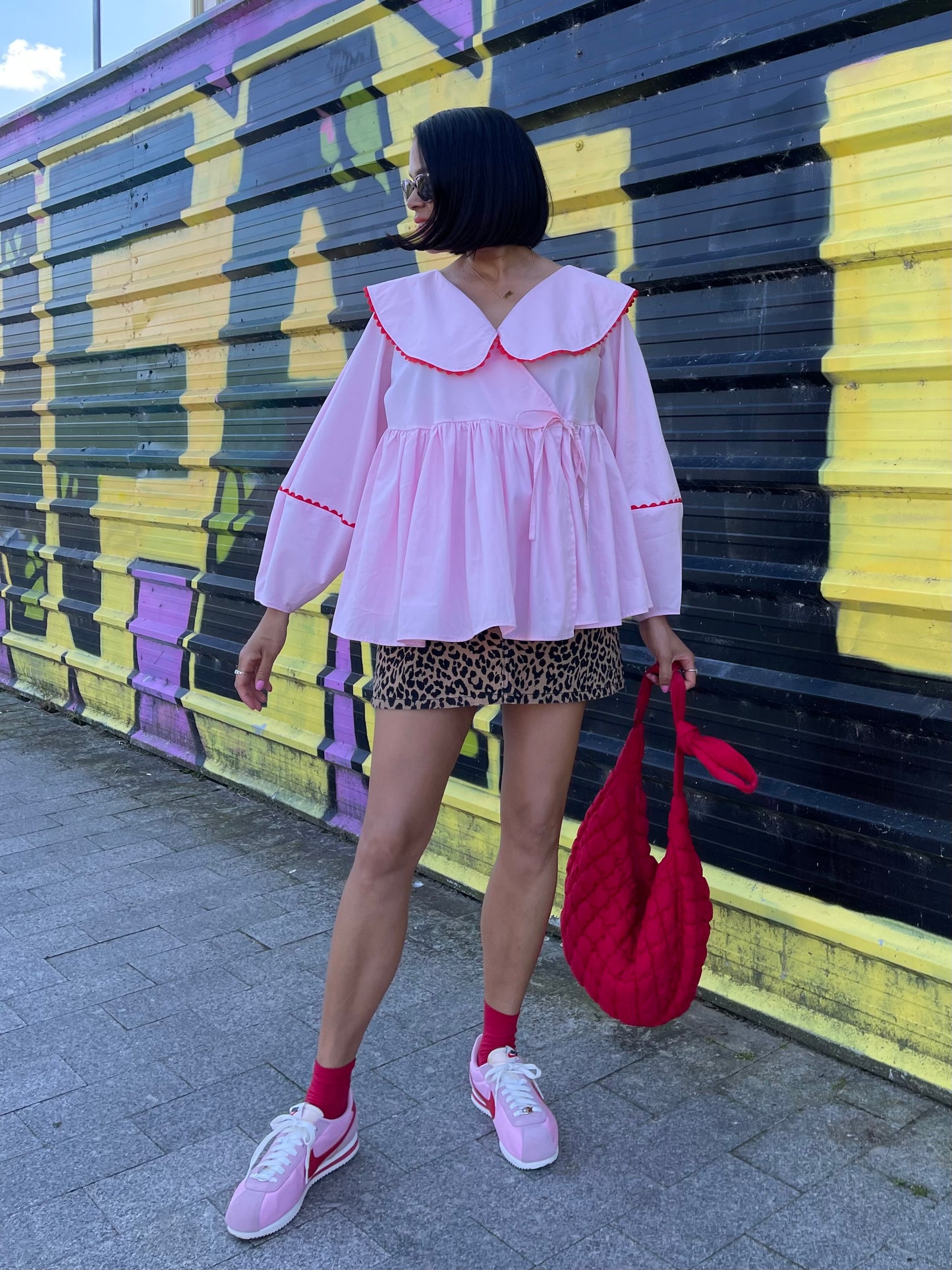 The Cat Patterson Collection: The plain cotton poplin blouse.