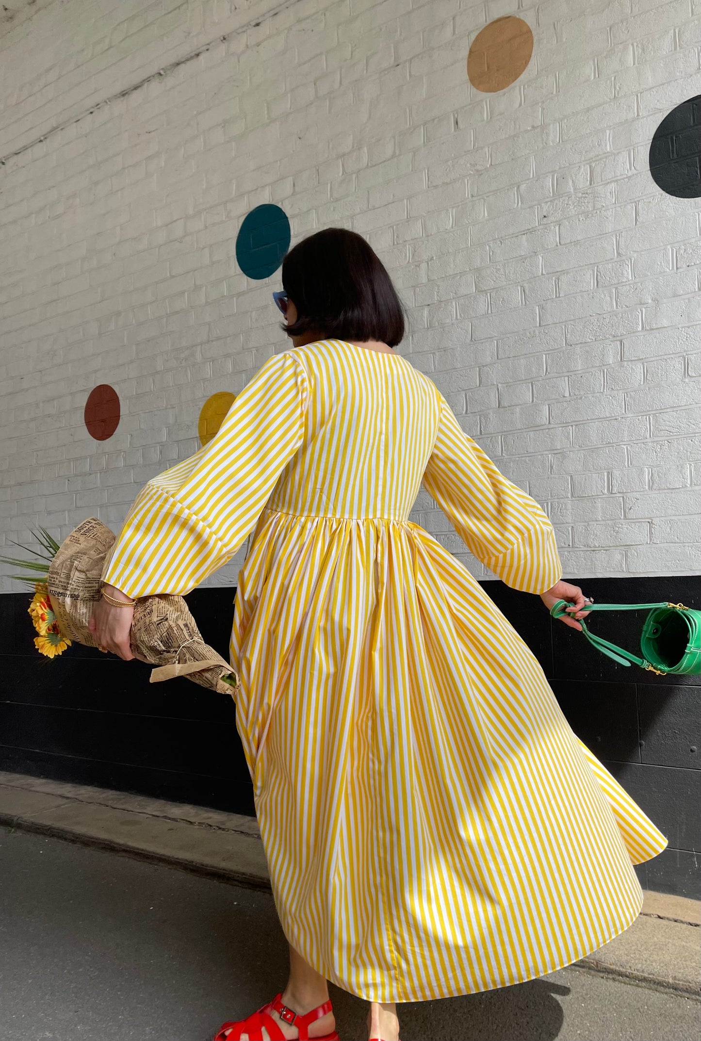 Cat Patterson Collection: The yellow maxi dress.