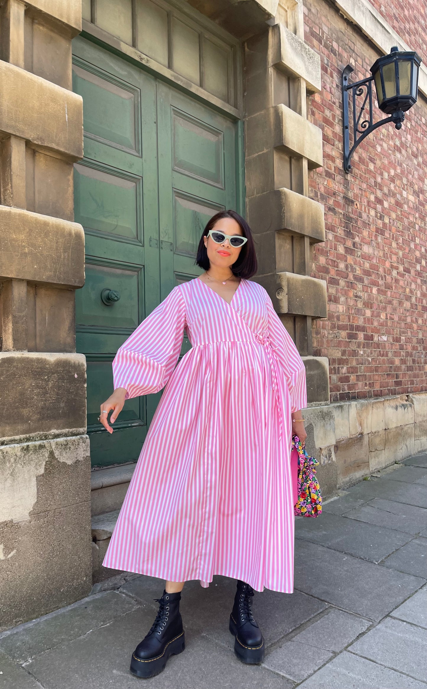 Cat Patterson Collection: The pink maxi dress.