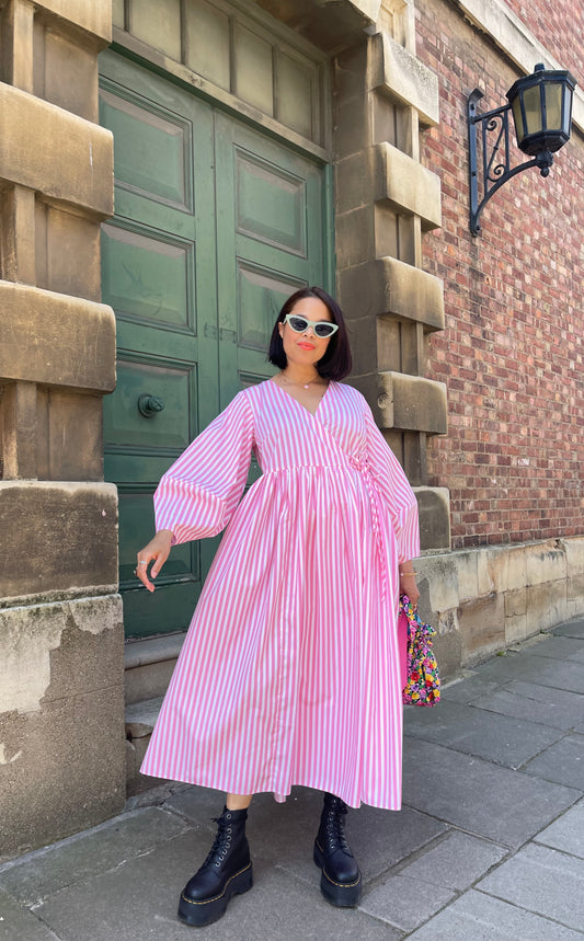 Cat Patterson Collection: The pink maxi dress.