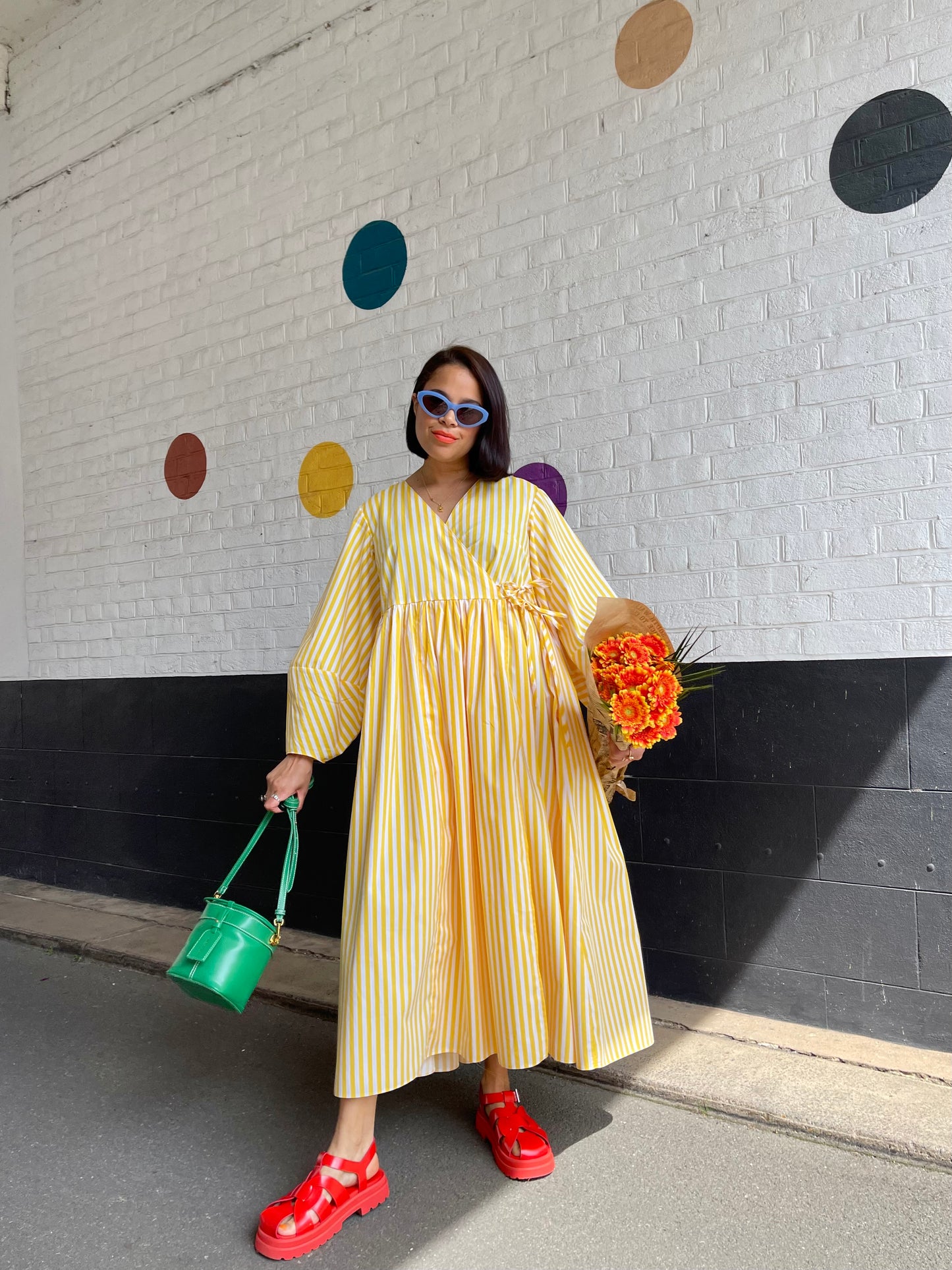Cat Patterson Collection: The yellow maxi dress.
