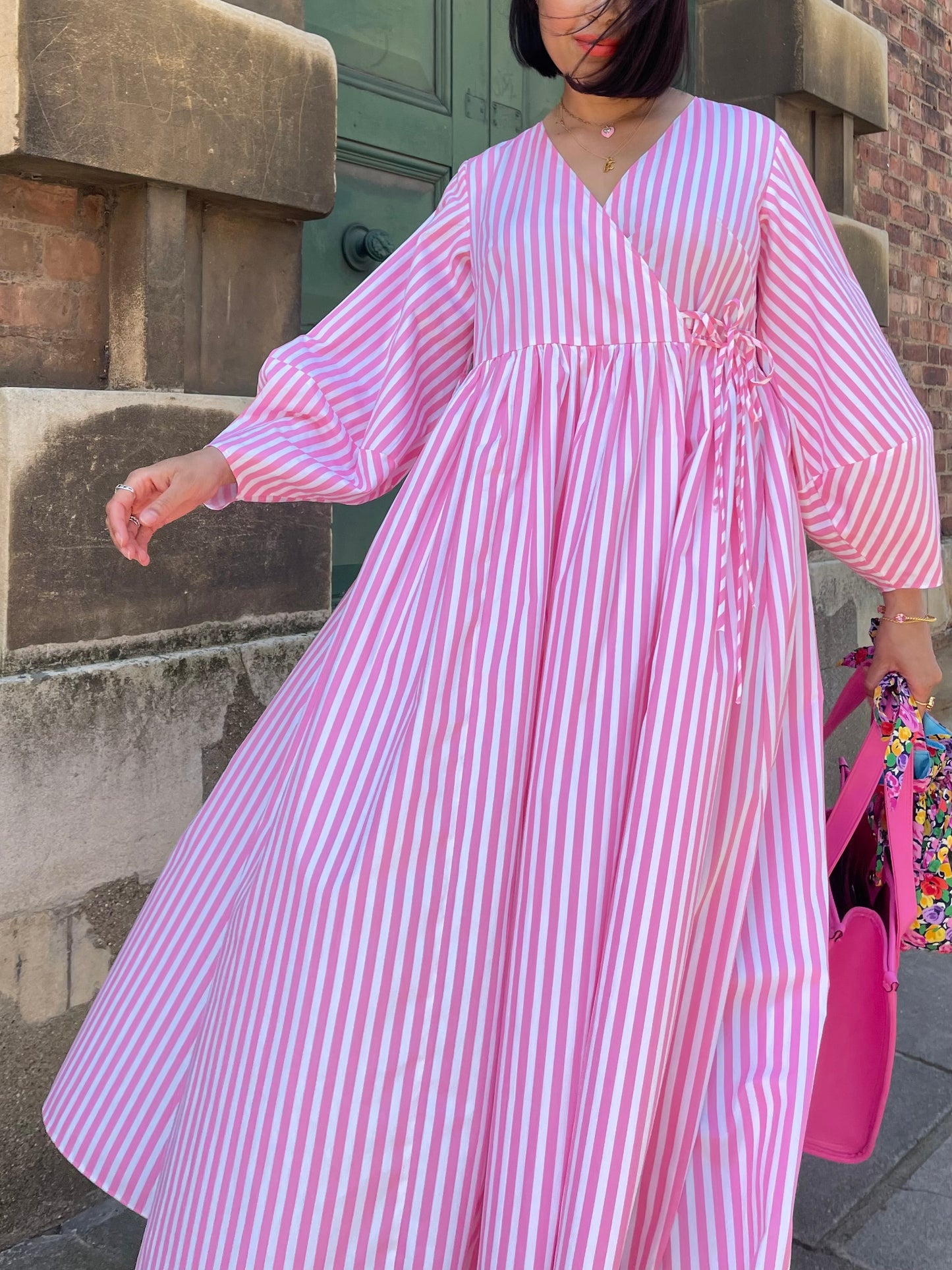 Cat Patterson Collection: The pink maxi dress.